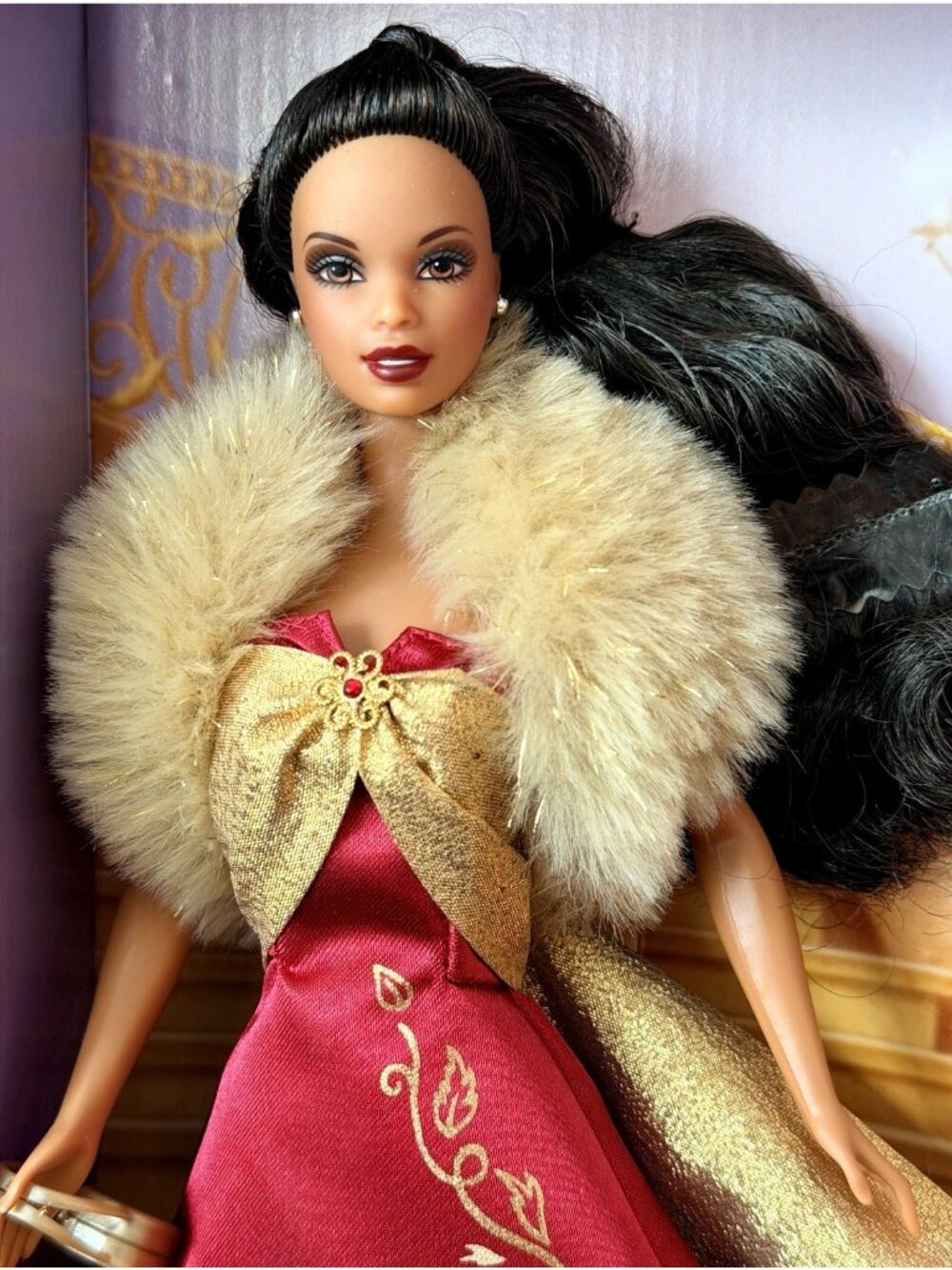 Barbie Glamorous Gala Doll African American B2723 Avon Exclusive NRFB - Picture 3 of 10